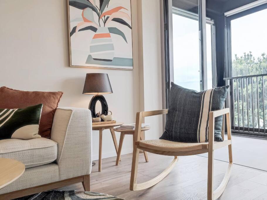 Brand New Stylish 2Br Apartment- Free Parking オークランド エクステリア 写真